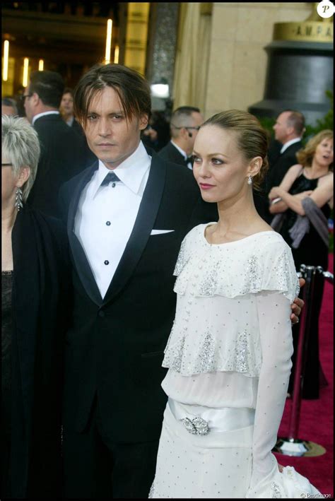 Vanessa Paradis et Johnny Depp - Oscars 2004 à Los Angeles - Purepeople