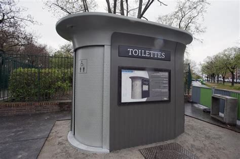 chapitre Centre ville Études sociales carte des toilettes publiques en