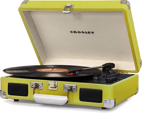 Crosley Portable Record Player Turntable Lime Green Elvis