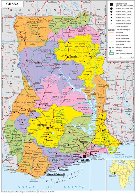 Do more with bing maps. Geopolitical map of Ghana, Ghana maps | Worldmaps.info