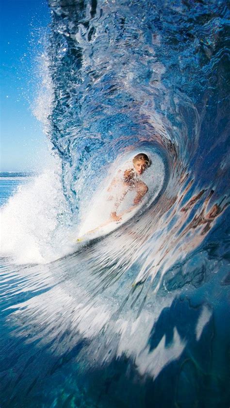 Water Surfing Cool Iphone Wallpaper Big Wave Surfing Water Surfing