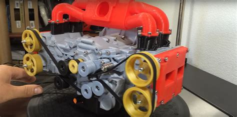 Guy Builds 3d Printed Subaru Ej20 Boxer Engine That Works Autoevolution