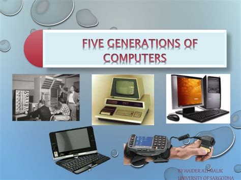 Five Generations Of Computers
