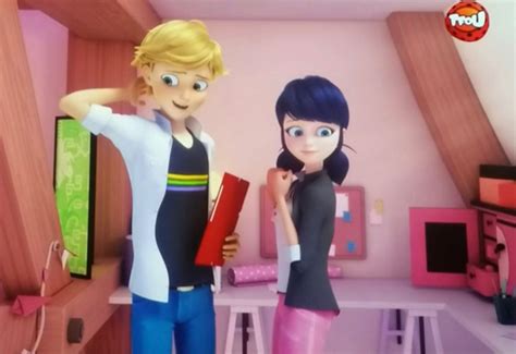 Marinette And Adrian Are Talking About Something