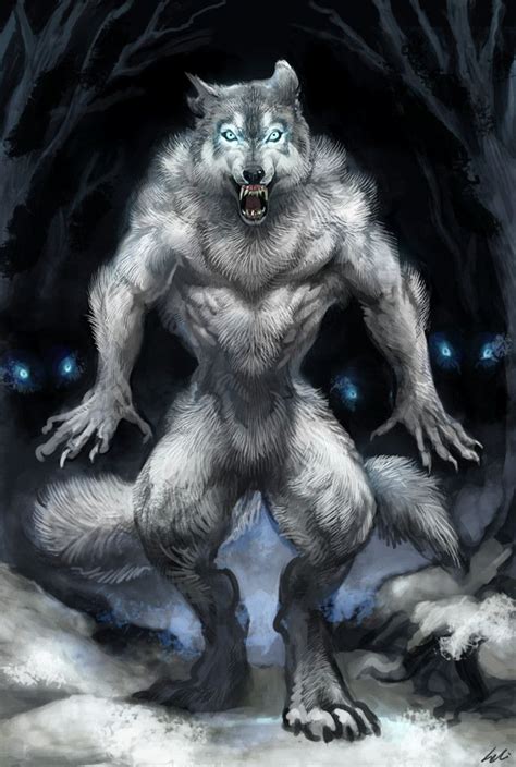 Wolves On Deviantart Werewolf Drawing Werewolf Anthro Furry