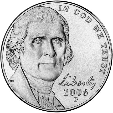 5 Cents Jefferson Nickel 2nd Portrait Return To Monticello