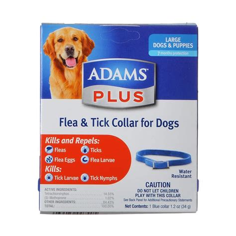 Adams Plus Flea And Tick Collar For Large Dogs