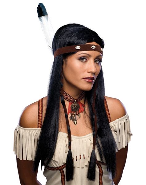 Sexy Indian Wig Long Black Pocahontas Native American Hot Sex Picture