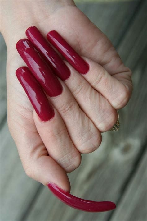 Style Me Red Long Nails Style Me