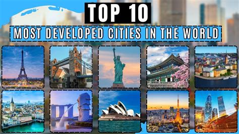 Top 10 Most Developed Cities In The World 2024 Youtube