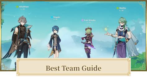 Genshin Impact Best Team Build And Party Compositions Guide 20 Gamewith