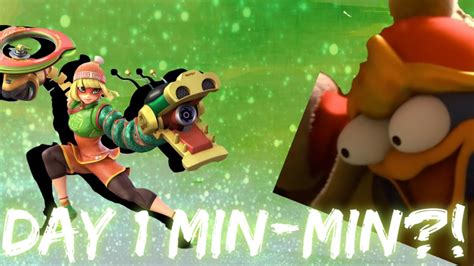 Min Min For The Win Win A Day 1 Montage Dlc Minmin Smashultimate