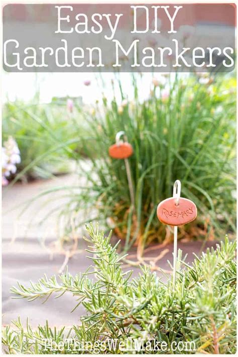 Easy Diy Garden Markers Oh The Things Well Make