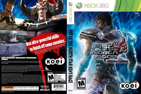 Fist Of The North Star Kens Rage Xbox 360 Game Covers Fist Of The