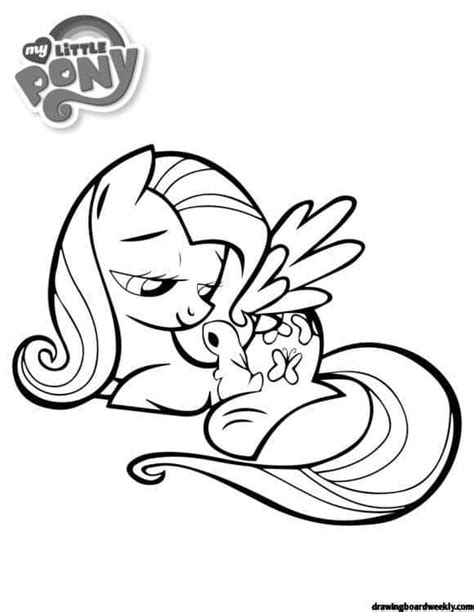 Search through 623,989 free printable colorings at getcolorings. Fluttershy Coloring Page - Drawing Board Weekly