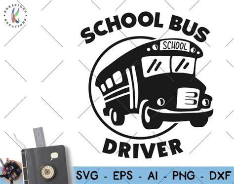School Bus Driver Svg School Bus Schoolbus Back To School Svg Etsy