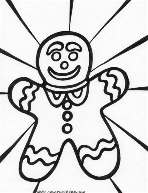 Christmas coloring pages printables color in the dots wavy lines and bow tie on this cute little gingerbread man or make her a gingerbread mama. Gingerbread Man Coloring Pages For Kids - Coloring Home