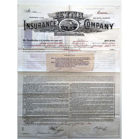 1906 - AETNA INSURANCE COMPANY