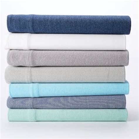 Kohls The Big One Solid Jersey Sheet Set All Sizes As Low As 1749