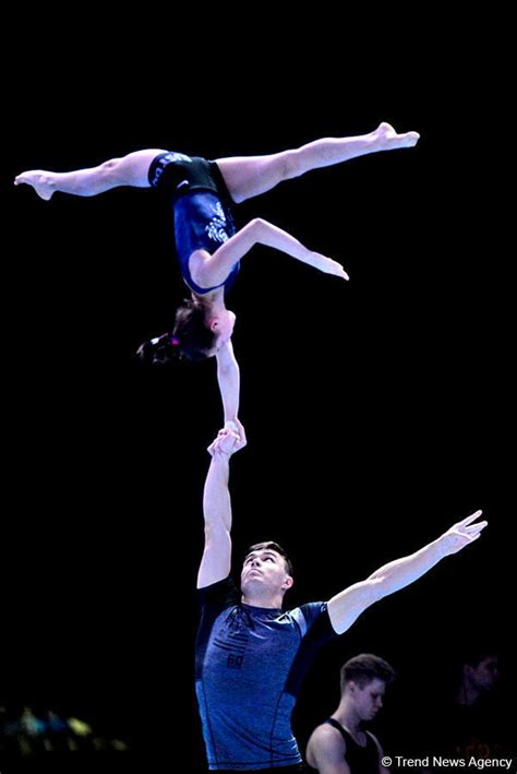 Podium Training For Fig Acrobatic Gymnastics World Cup In Photos Photo