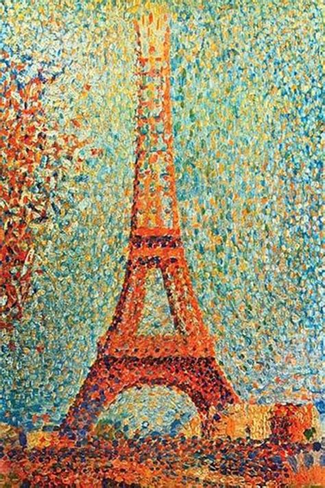 The Eiffel Tower By Georges Seurat Art Print B0587232293