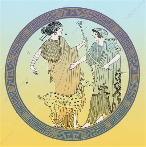 Apollo And Artemis Stock Image C052 7066 Science Photo Library