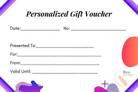 Free Blank Printable T Voucher Template In Word And Pdf