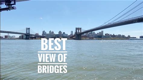 Nyc Bridges Downtown Best View Youtube