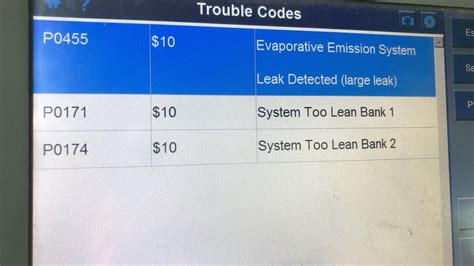 98 Ford Expedition 54 Evap P0455 Code And P0171 P0174 Lean Codes