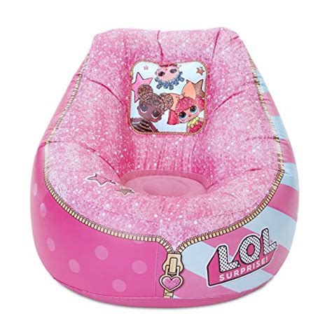Easy To Inflate Lol Surprise Pink Inflatable Chair For Kids