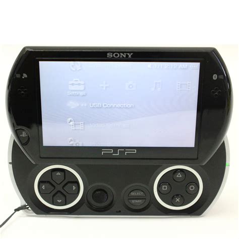 Sony Psp Go Handheld Black 16gb Video Game Console Psp N1001 Original