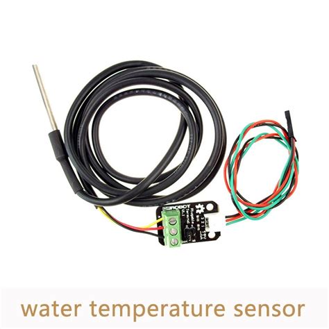 2pcslot Ds18b20 Water Temperature Sensor Stainless Steel Probe Temperature Sensor For Arduino