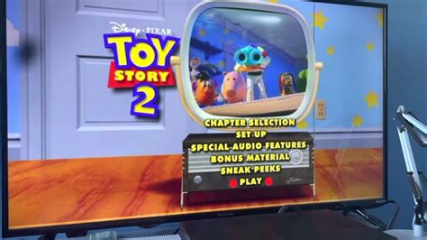 Toy Story 2 2000 Dvd The Ultimate Toy Box Dvd Menu Youtube