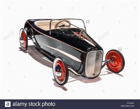 A Custom 1932 Hot Rod Style Pedal Car Designed And Built By Chip Stock