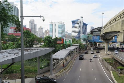 Interchange station in the pudu district of kuala lumpur, malaysia. Hang Tuah Monorail station, KL Monorail | Malaysia Airport ...