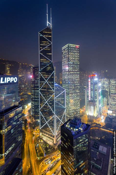 Hong Kong Ontheroofs Bank Of China Tower By Architect Im Pei And