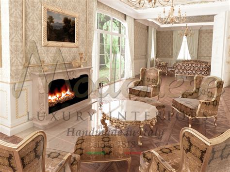 Exquisite Luxury Mansion Design ⋆ Luxury Italian Classic Furniture