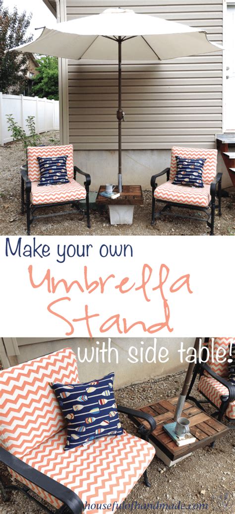 It sits atop of one of the highest points in london, offering excellent views of the city from parliament hill. Make Your Own Umbrella Stand Side Table - a Houseful of ...