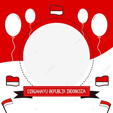 A Red And White Background With Balloons In The Shape Of A Circle That