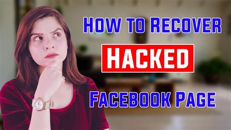 How To Recover A Hacked Facebook Page Revealing The Truth Youtube