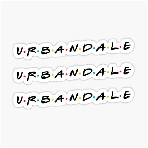 Urbandale Sticker By Haztx Redbubble