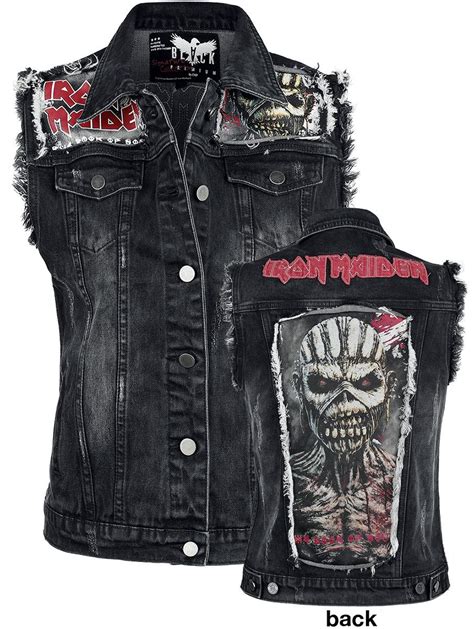 Emp Signature Collection Iron Maiden Vest Emp Punk Outfits Metal