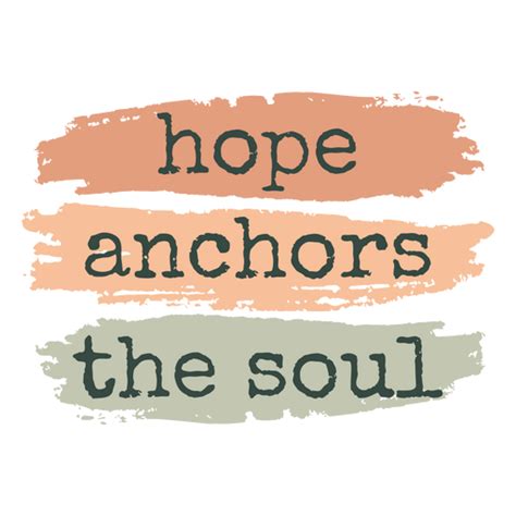 Hope Anchors The Soul Png And Svg Design For T Shirts