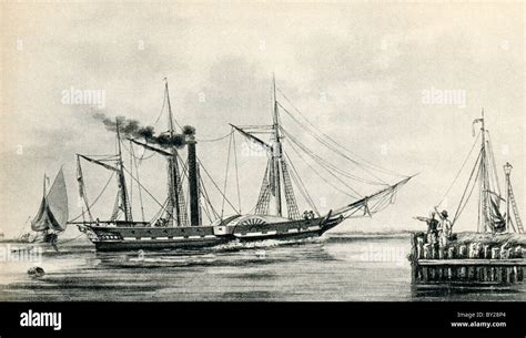 Steamship Curaçao The First Ship To Cross The Atlantic Ocean Under