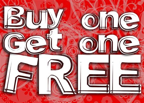 You are selling mattresses in different sizes from say brand x you want to give away a free gift when. LOST IN A DREAM: Buy one Get One FREE ~PRINT DAY SALE