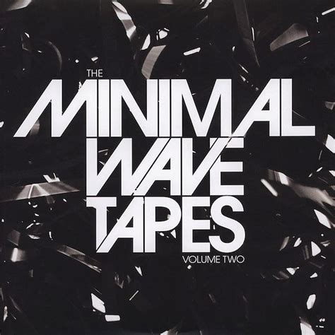 The Minimal Wave Tapes Volume Two Various 2 X Lp Music Mania Records Ghent