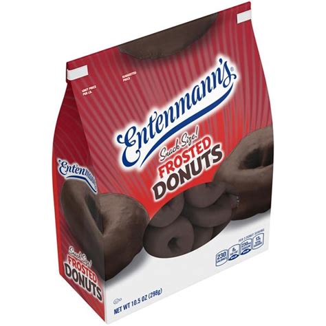 Entenmanns Snack Size Frosted Donuts Chocolate Hy Vee Aisles Online