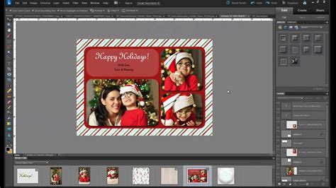 Create personalized cards in minutes with adobe spark. Tutorial: How to make a custom holiday photo card with ...