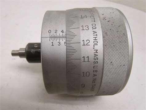 Starrett T469 Large Super Precision Micrometer 0001 0 1 Travel Ebay