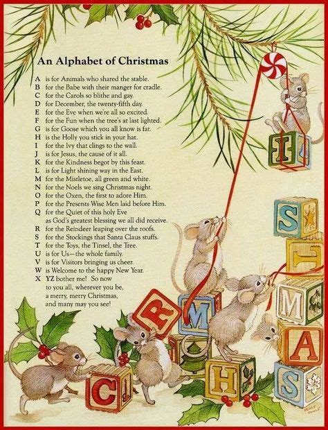 Christmas Abc Christmas Poems Christmas Alphabet Christmas Program